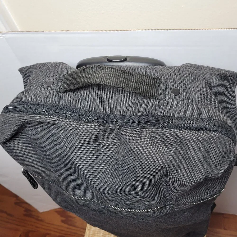 IKEA Forenkla Roller Carry On Bag Travel Luggage 15x11x31 Dark Gray Minimalist